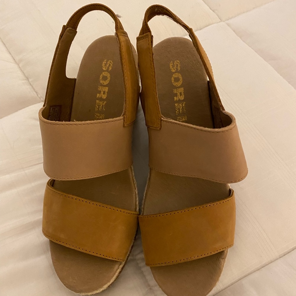 Sorel wedges size 8